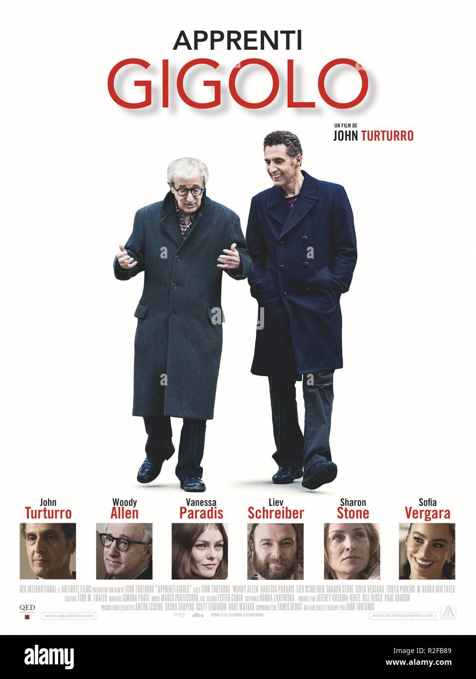 Fading Gigolo Jahr: 2013 USA Regie: John Turturro Woody Allen, John Turturro Filmplakat (Fr) Stockfoto