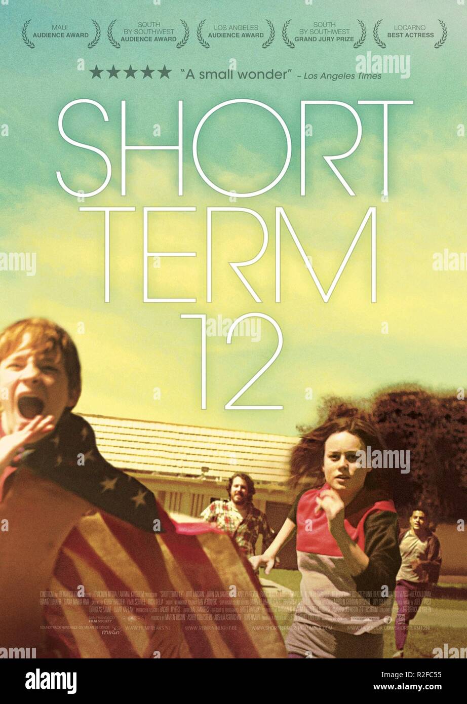 Short Term 12 Jahr: 2013 USA Regie: Destin Cretton Brie Larson Filmplakat (USA) Stockfoto