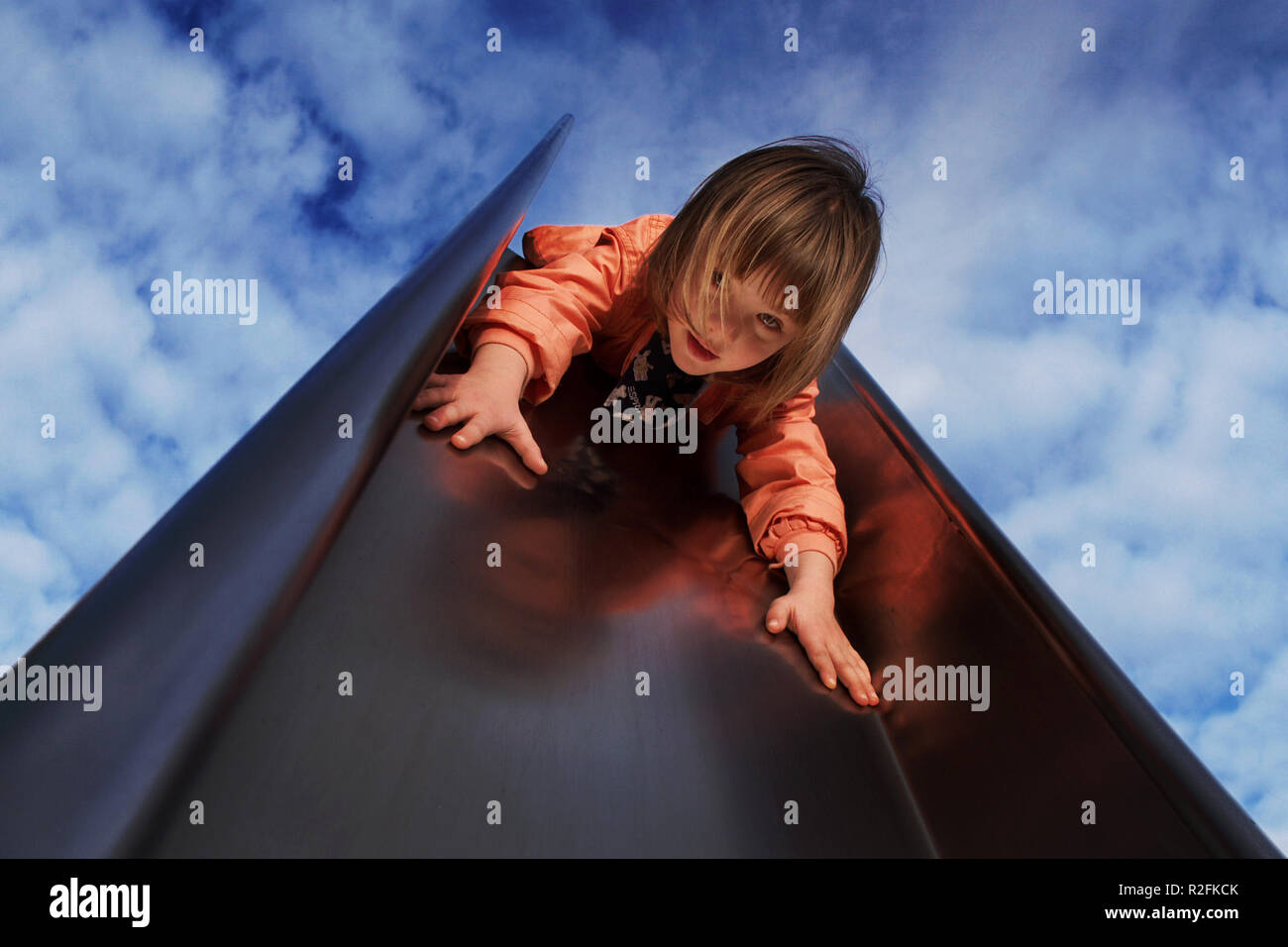 Guten Rutsch Stockfoto