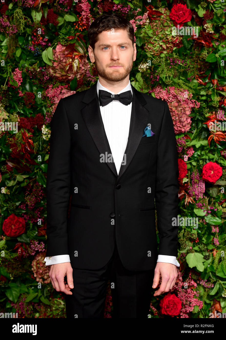 Kyle Soller an der Evening Standard Theater Awards 2018 im Theatre Royal, Drury Lane in Covent Garden, London Stockfoto