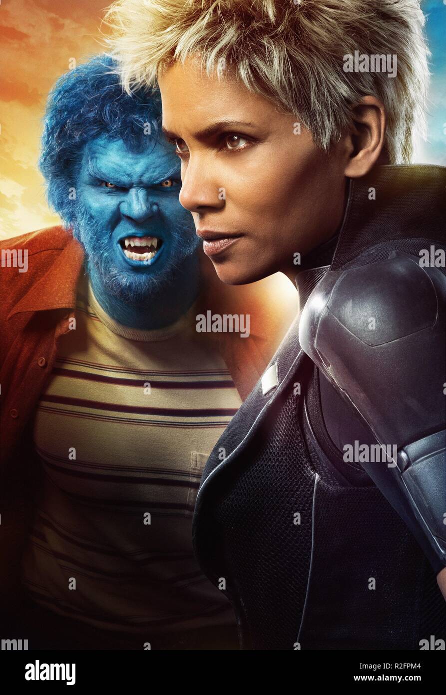 X-Men: Tage des vergangenen Jahres Zukunft: 2014 USA Regie: Bryan Singer Nicholas Hoult, Halle Berry Filmplakat (textlose) Stockfoto