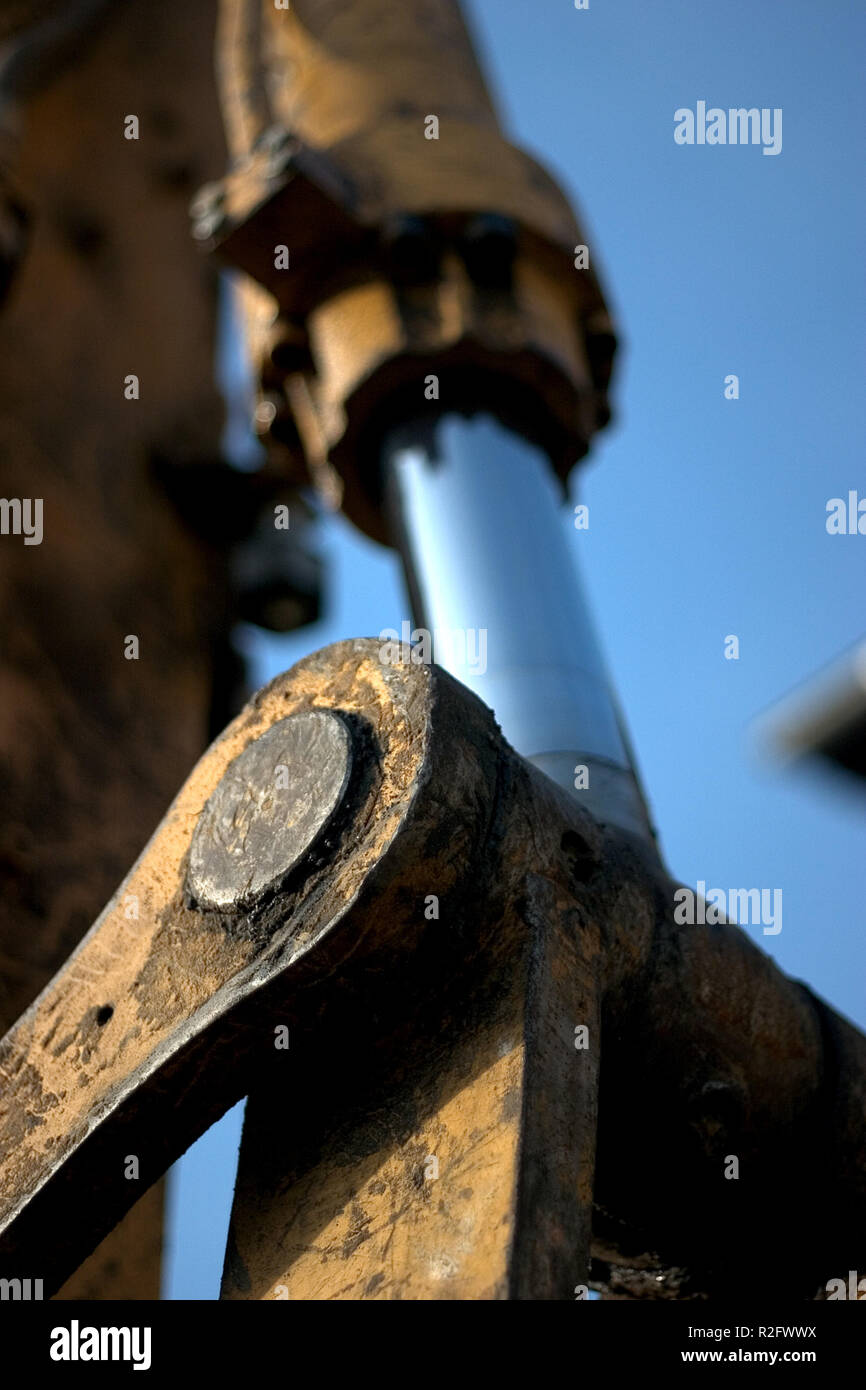 Baumaschinen, 04. Stockfoto