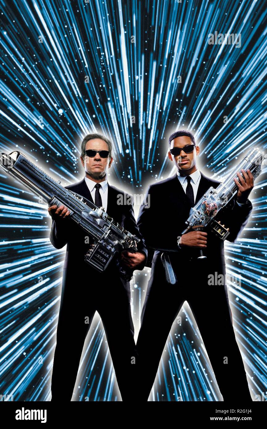 Männer in schwarzen Jahr: 1997 USA Regie: Barry Sonnenfeld Will Smith, Tommy Lee Jones Film Poster Stockfoto