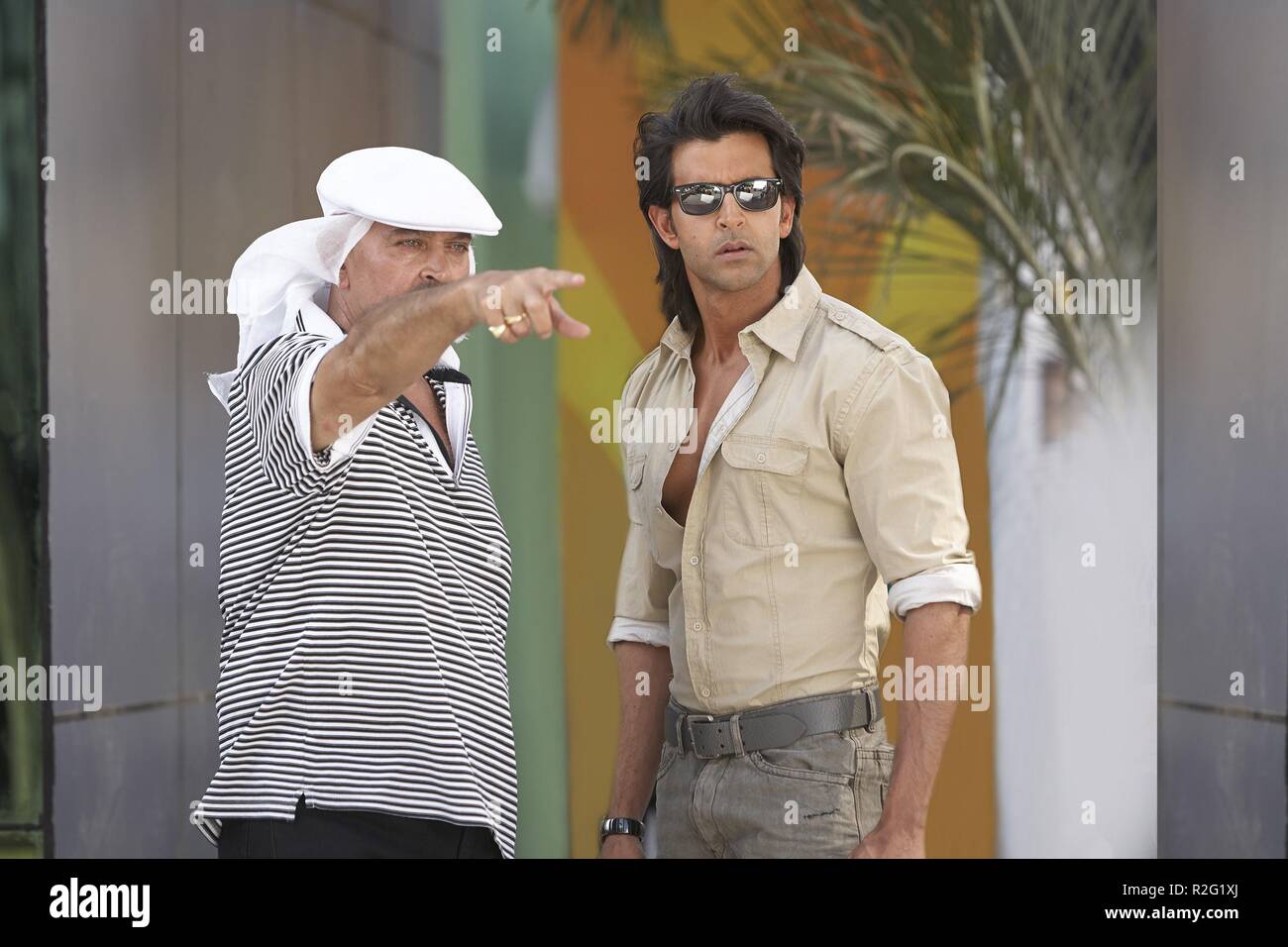 3 Krrish Indien Jahr: 2013 Regie: Rakesh Roshan Rakesh Roshan, hrithik roshan schießen Bild Stockfoto