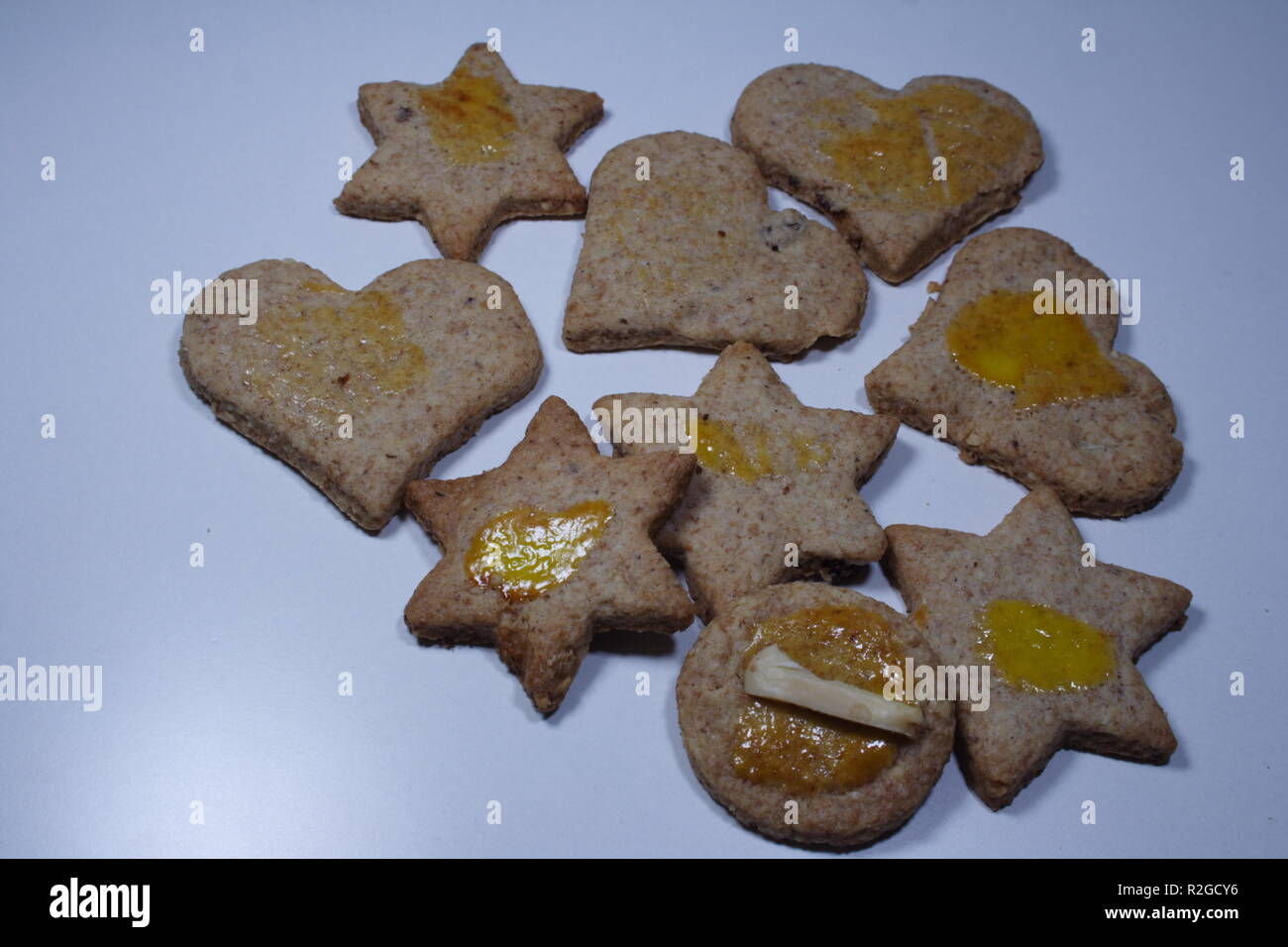 Weihnachtsplätzchen Stockfoto