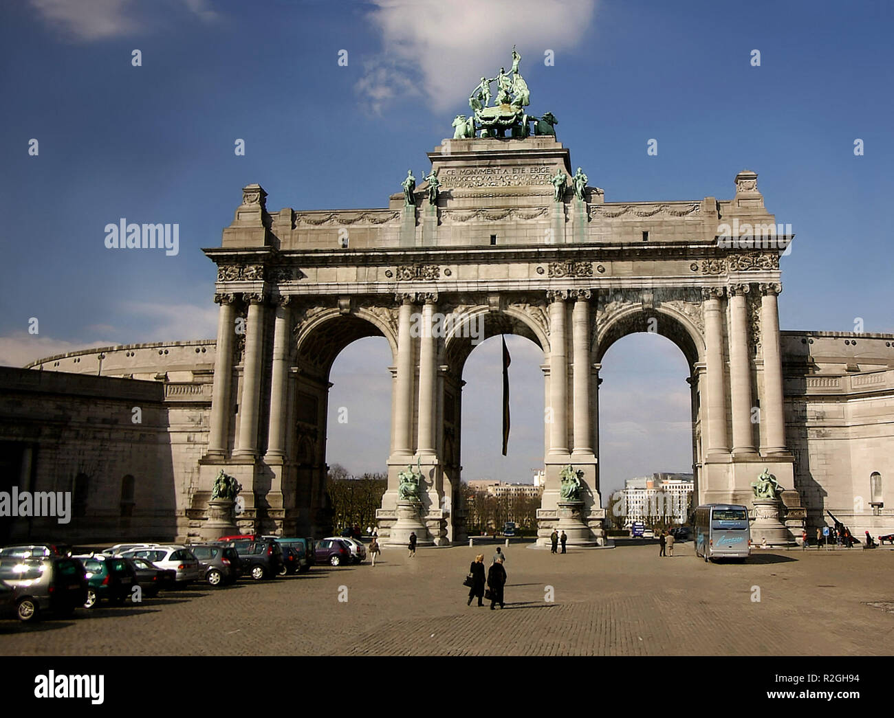 Arch-Brüssel Stockfoto