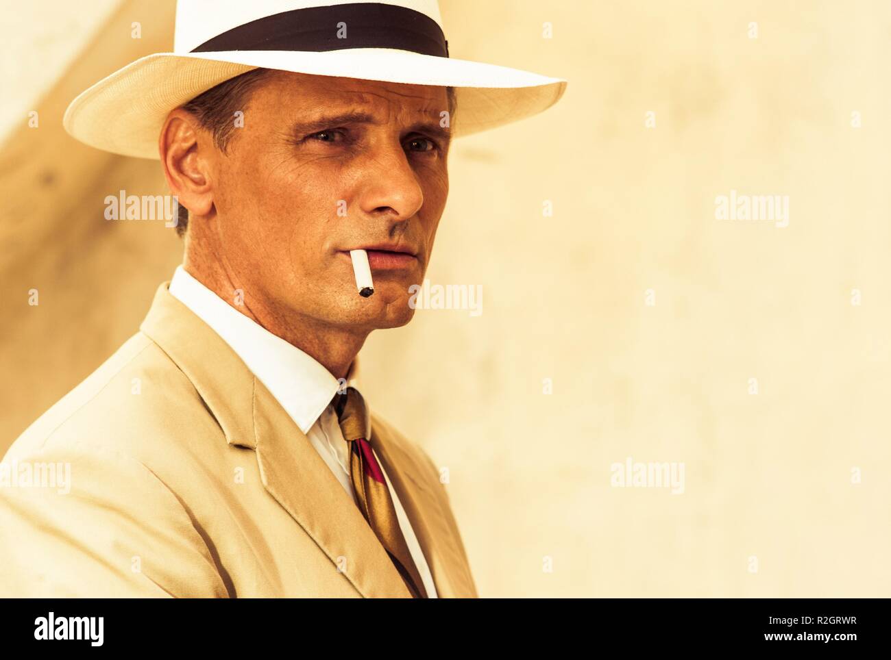 Die zwei Gesichter des Januar Jahr: 2014 USA / UK Regie: Hossein Amini Viggo Mortensen Stockfoto