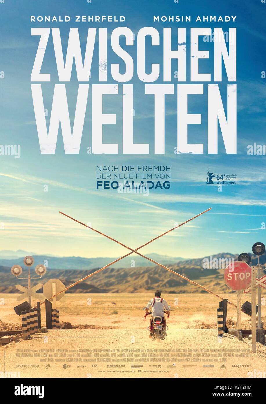Zwischen Welten dazwischen Welten Jahr: 2014 Deutschland Regie: Feo Aladag Filmplakat (Ger) Stockfoto