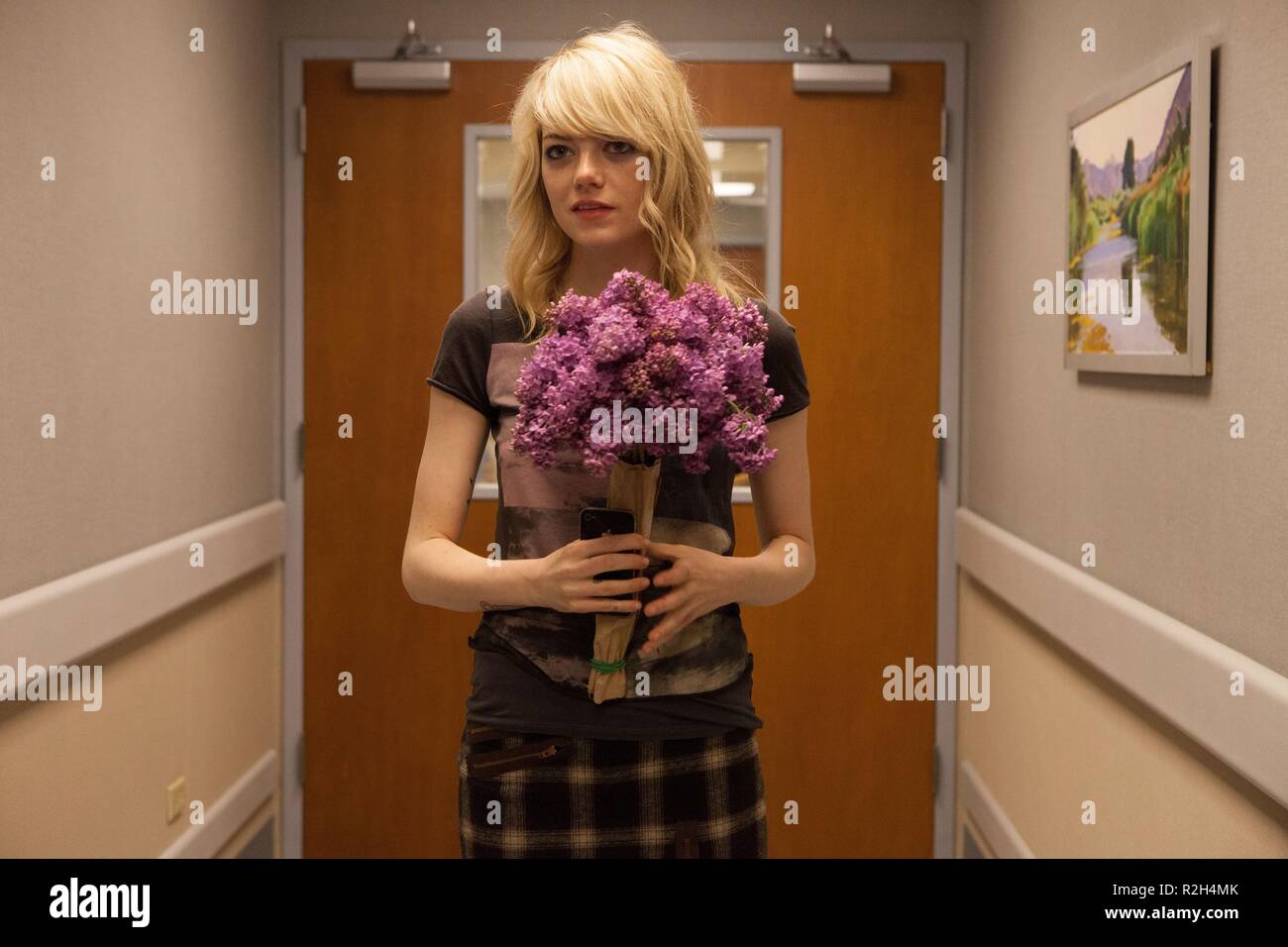 Birdman Jahr: 2014 USA/Kanada Regie: Alejandro Gonzalez Inarritu Emma Stone Oscar bester Film 2015 Stockfoto