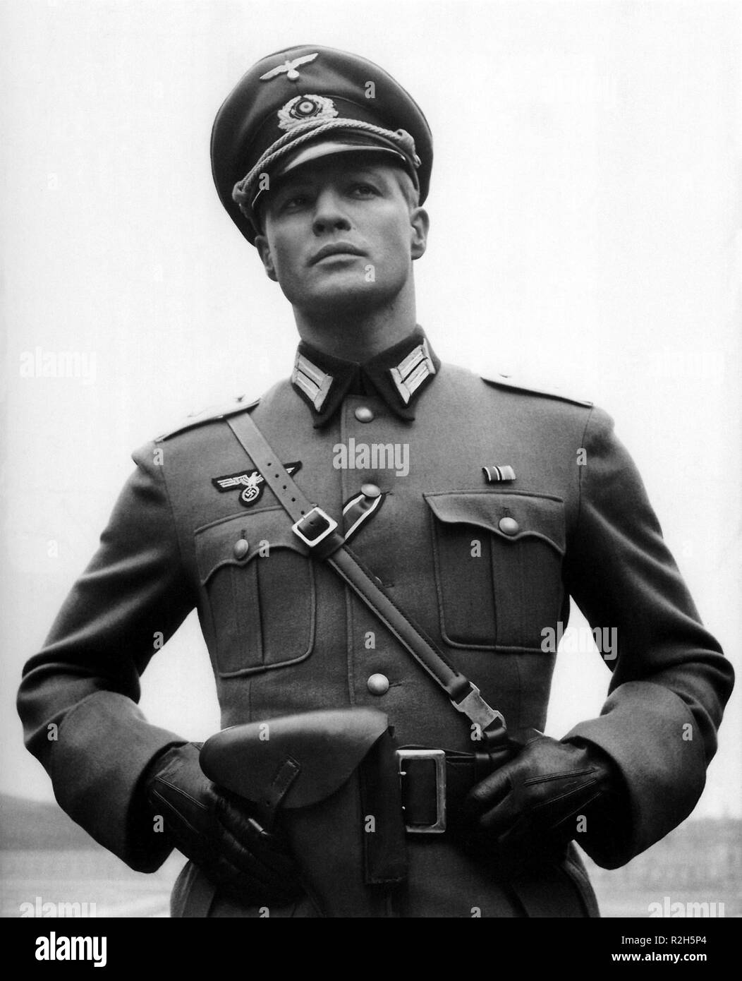 Die Young Lions-Jahr: 1958 USA Regie: Edward Dmytryk Marlon Brando Stockfoto