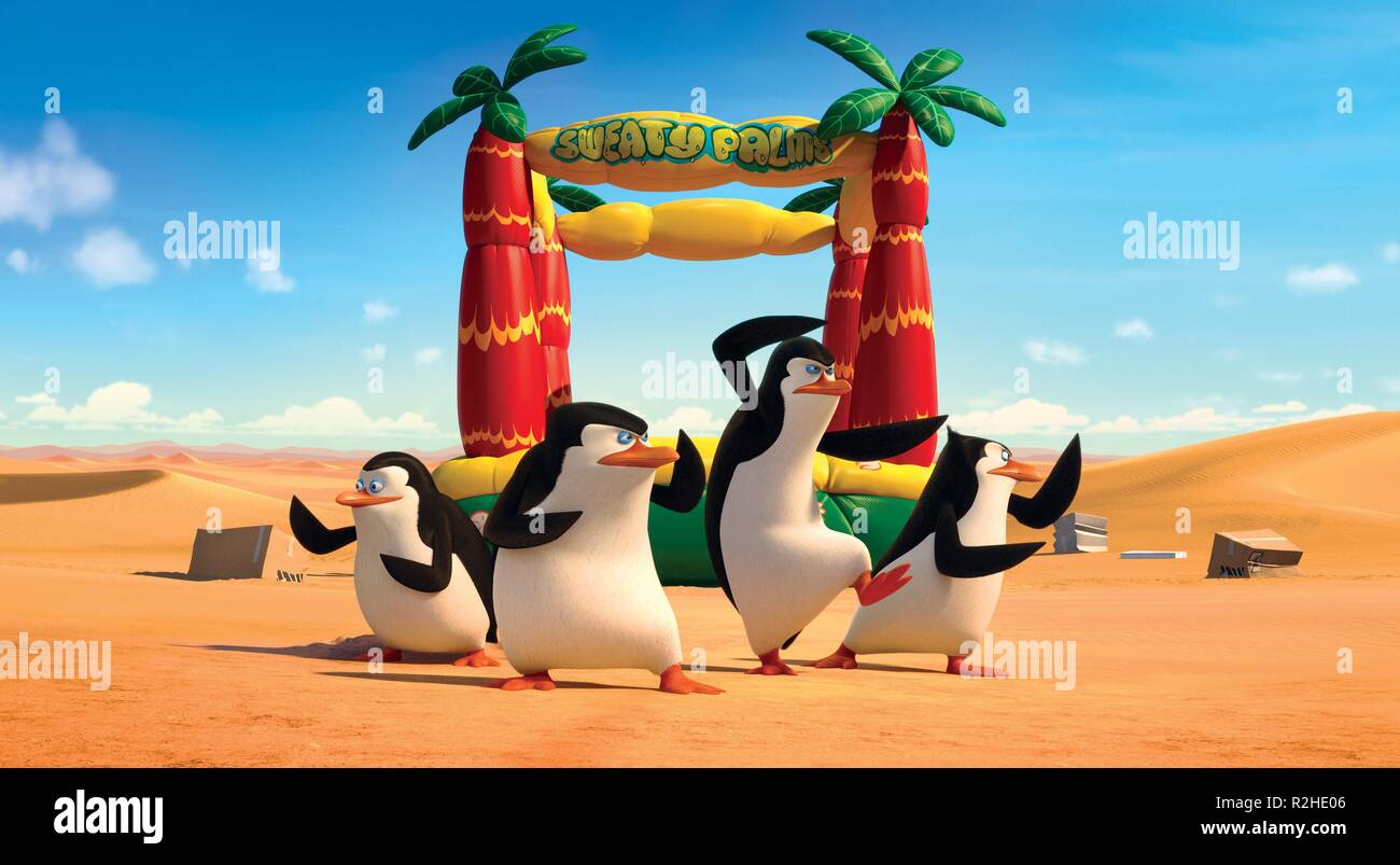 Die Pinguine aus Madagascar-Jahr: 2014 USA Regie: Eric Darnell, Simon Animation Stockfoto