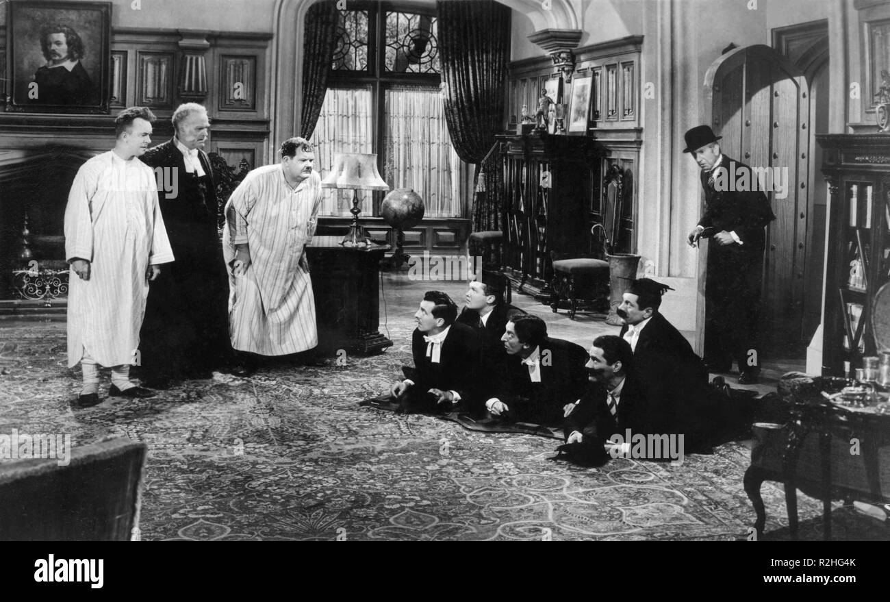 A Chump in Oxford Jahr: 1940 USA Regie: Alfred J. Goulding Stan Laurel, Wilfred Lucas, Oliver Hardy Stockfoto