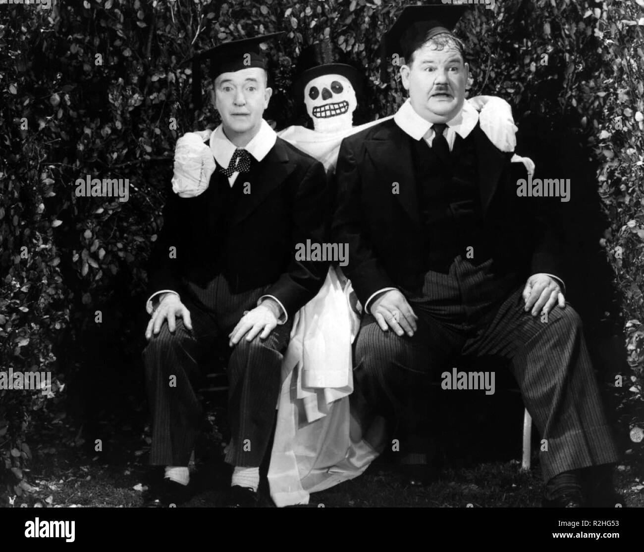 Ein Holzklotz an Oxford Jahr: 1940 USA Regie: Alfred Goulding Stan Laurel, Oliver Hardy Stockfoto