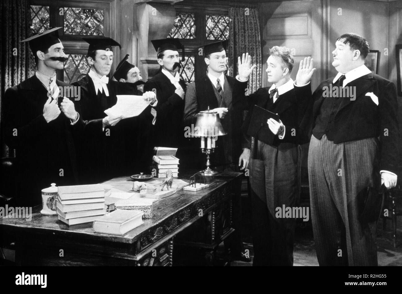A Chump in Oxford Jahr: 1940 USA Regie: Alfred Goulding, Stan Laurel, Oliver Hardy, Stockfoto