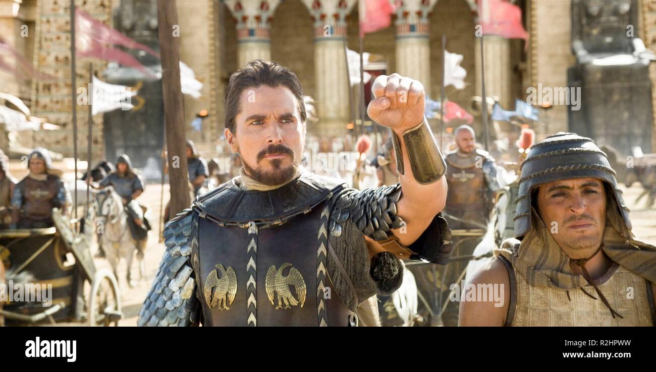Exodus: Götter und Könige Jahr: 2014 USA / UK Regie: Ridley Scott Christian Bale Stockfoto