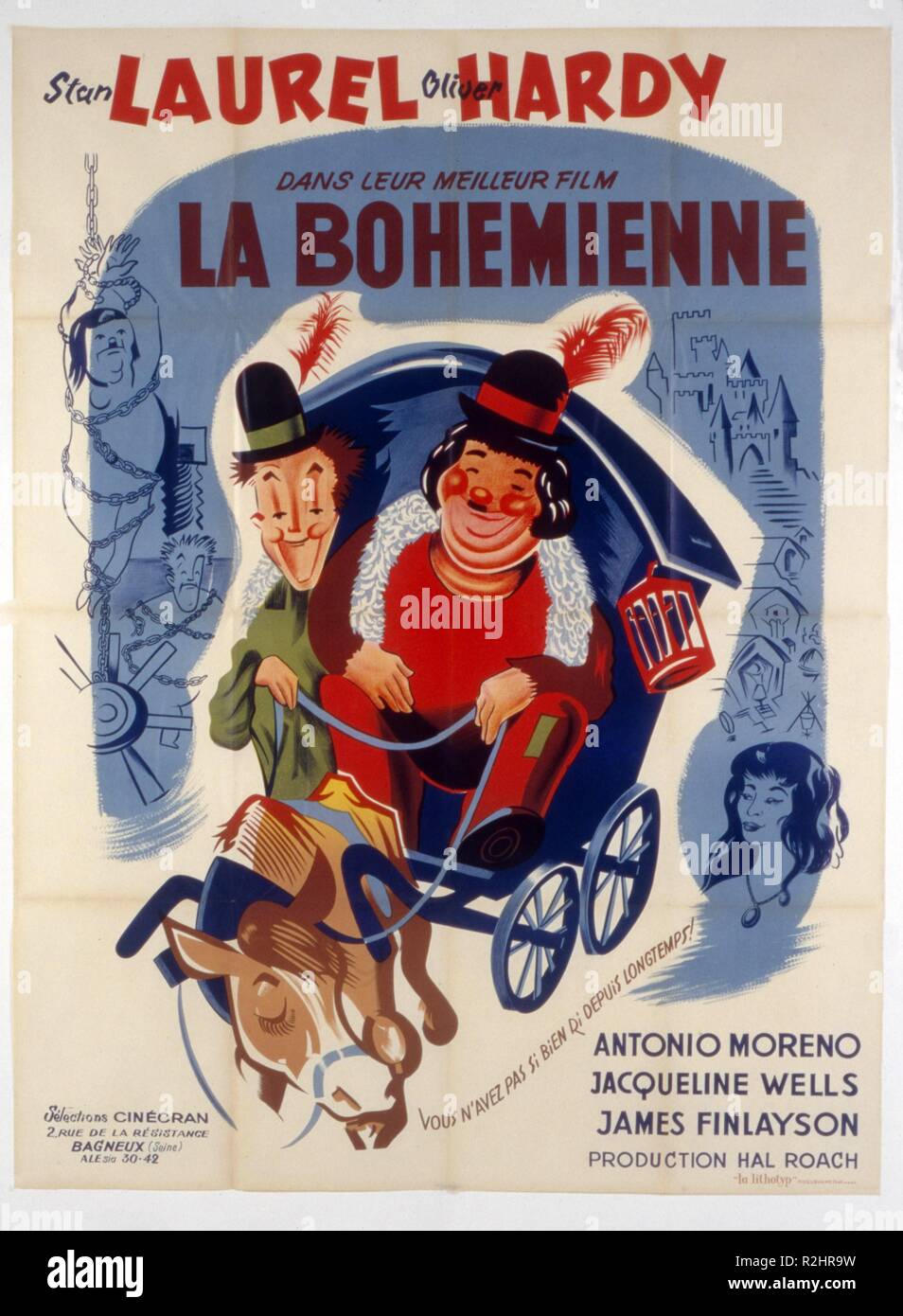 Die Zigeunerin Annee: 1936 USA Realisateur: James W. Horne Charley Rogers Stan Laurel Oliver Hardy Stockfoto