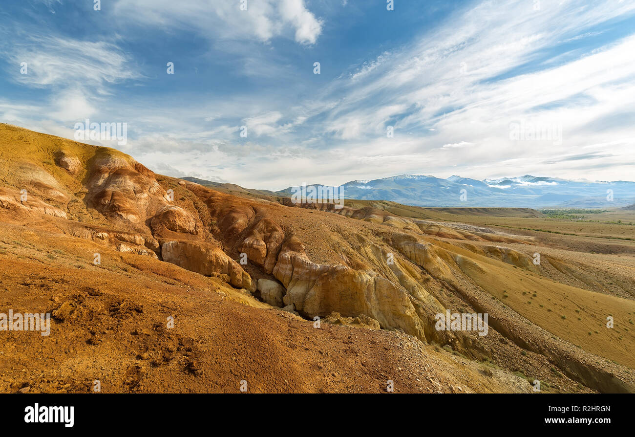 Gelände mit dem Namen 'Mars', Republik Altai, Russland Stockfoto