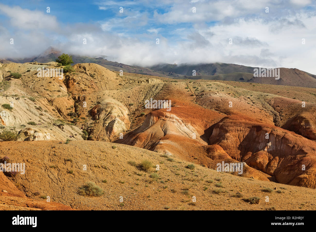 Gelände mit dem Namen 'Mars', Republik Altai, Russland Stockfoto