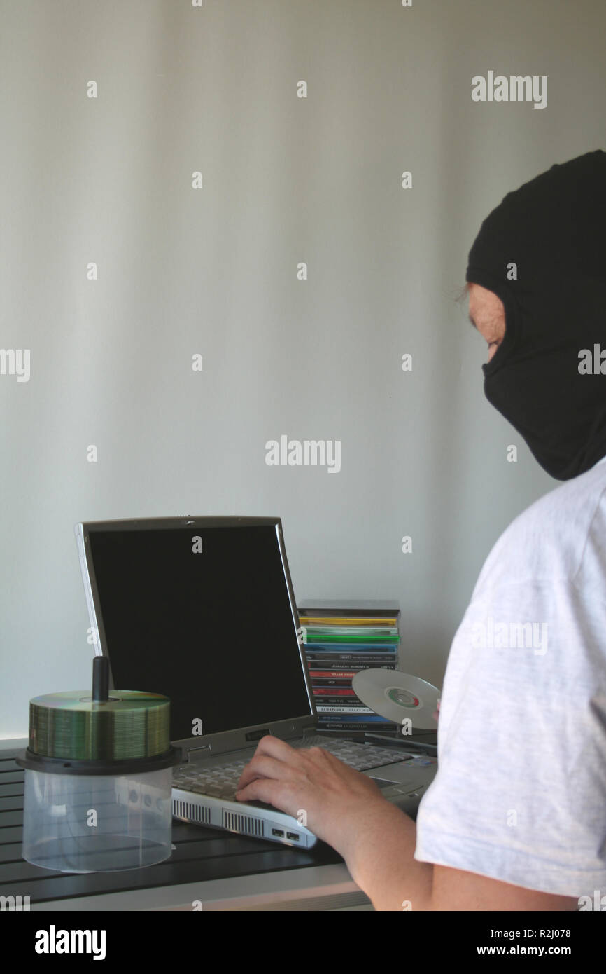 Raubkopierer 3 Stockfoto