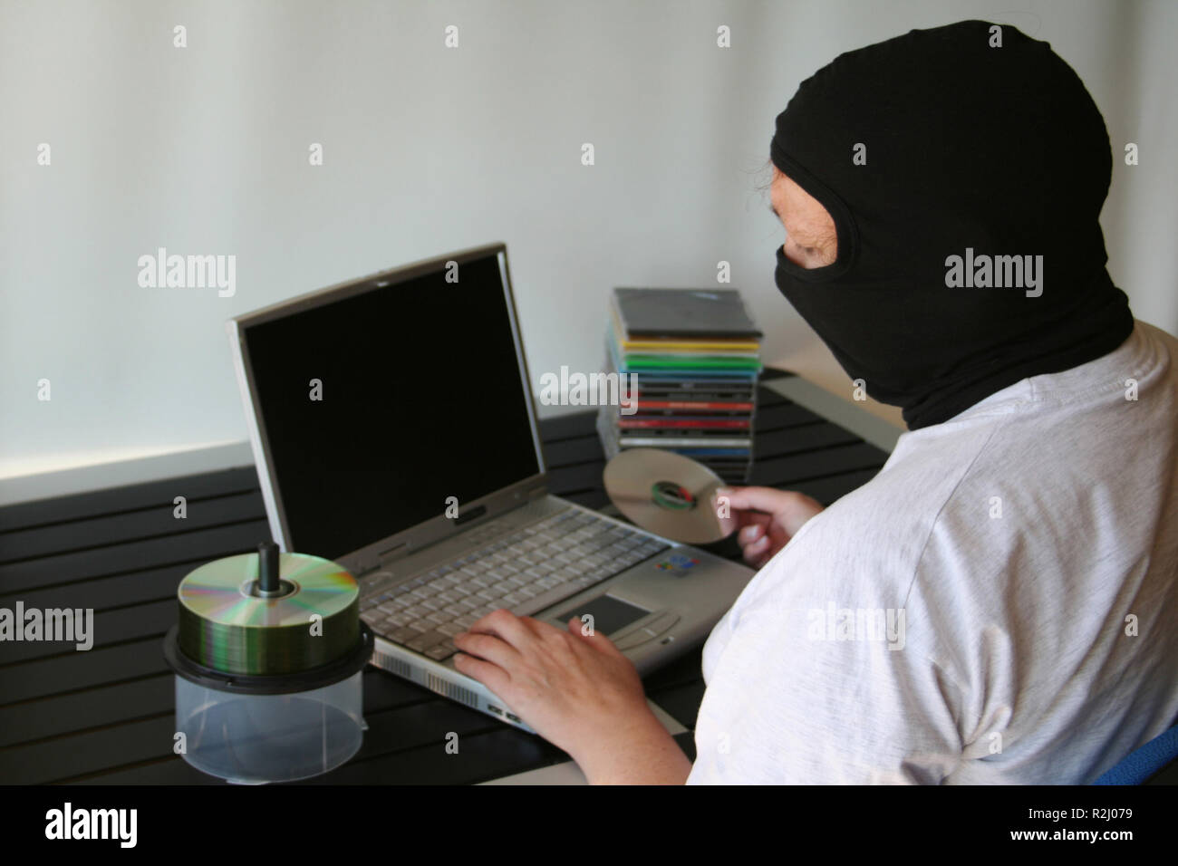 Raubkopierer 4 Stockfoto