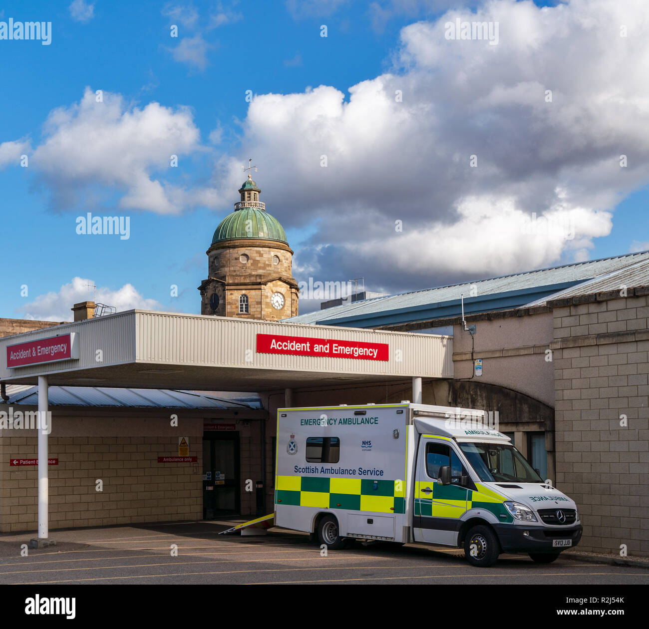 Dr Greys Krankenhaus, Elgin, Moray, Schottland. Stockfoto