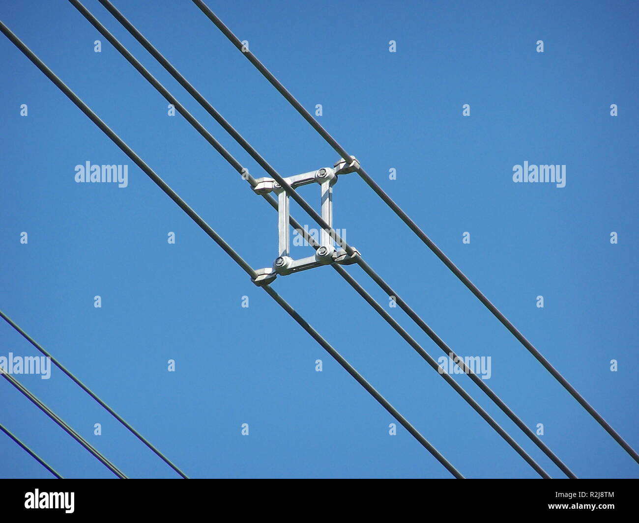 In einem Abstand Stockfoto