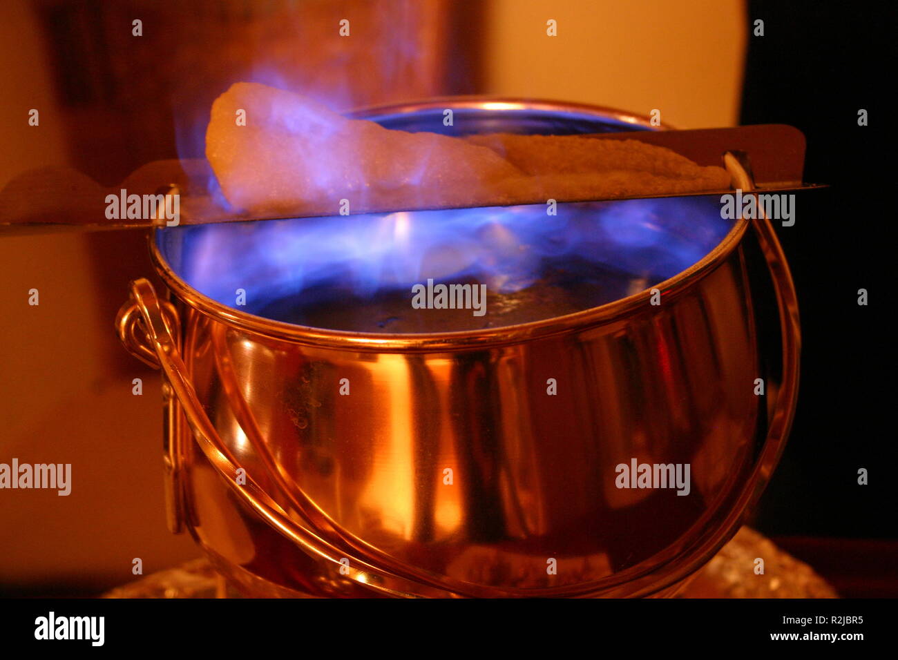 Feuerzangenbowle 2 Stockfoto