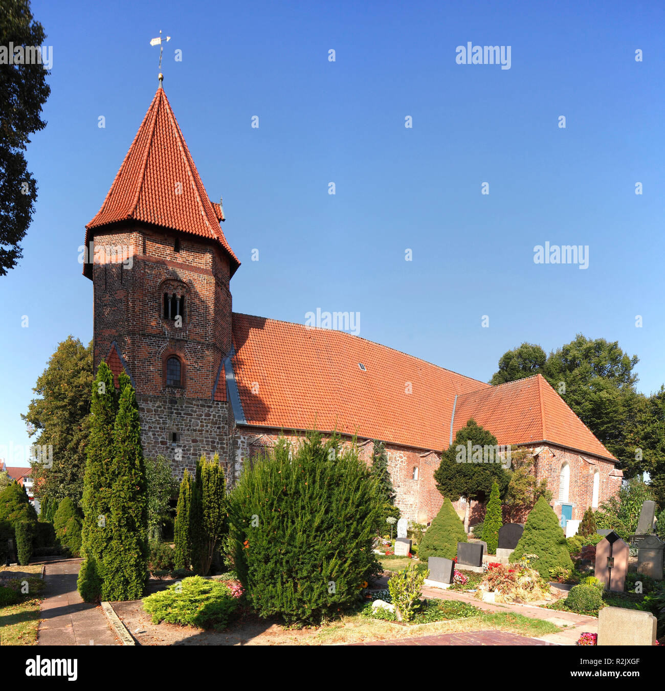 St. Laurentius Kirche, Achim, Niedersachsen, Deutschland, Europa Stockfoto