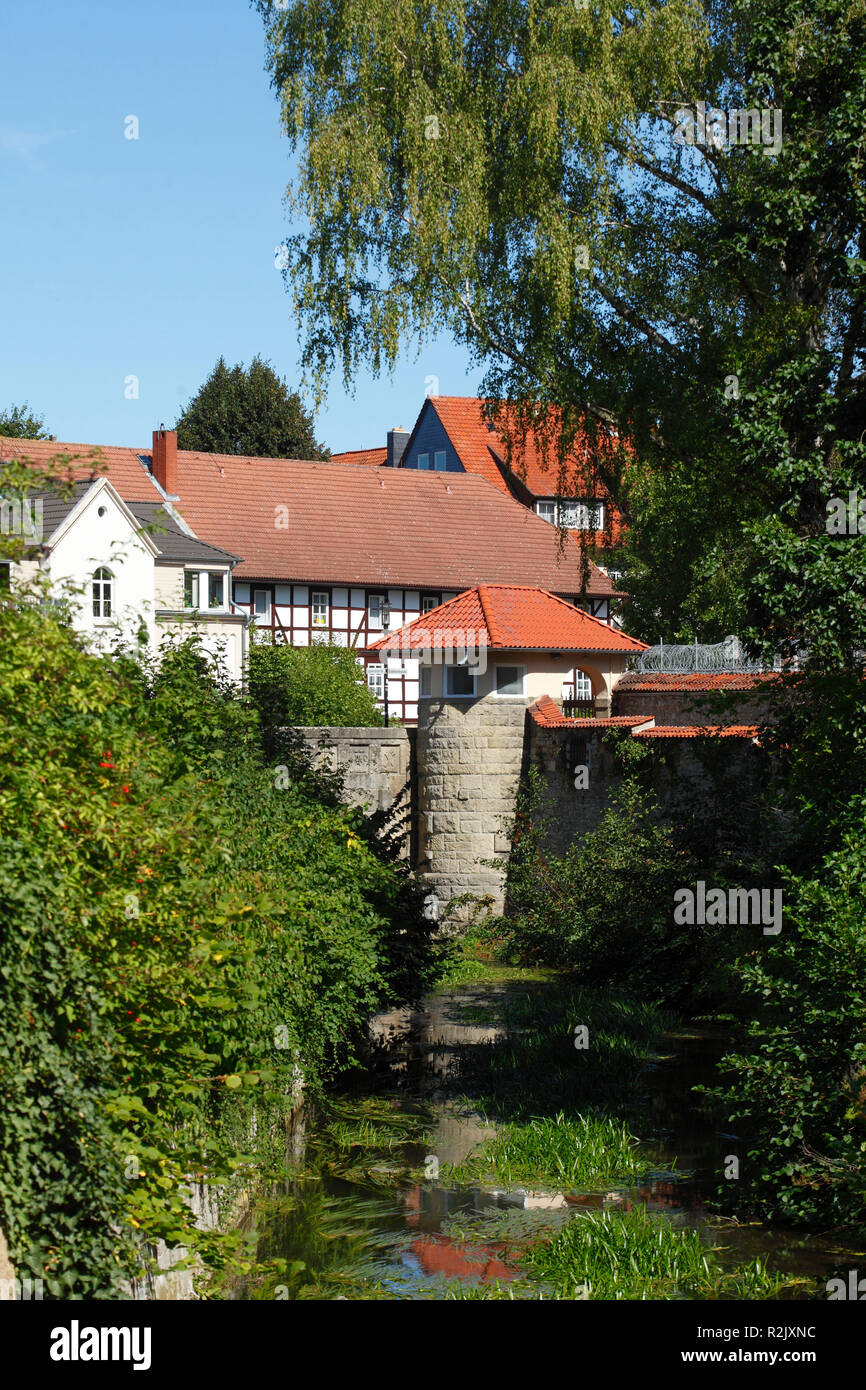 Haft, Gefängnis für Frauen, Abteilung Hildesheim, Altstadt, Hildesheim, Niedersachsen, Deutschland, Europa Stockfoto