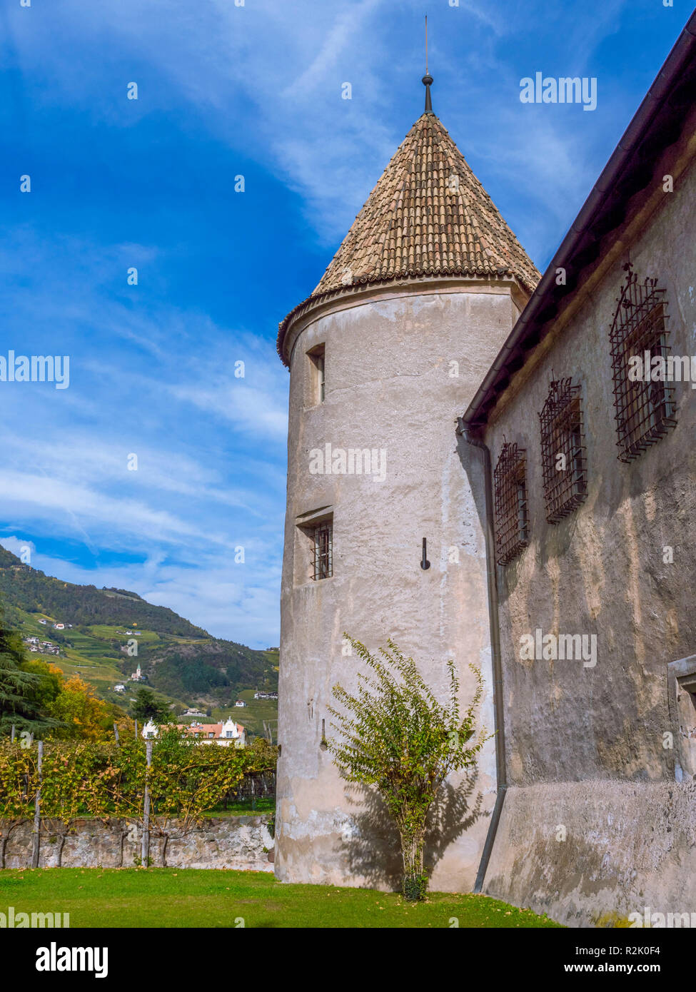 Schloss Maretsch in Bozen, Südtirol, Trentino, Italien, Europa Stockfoto