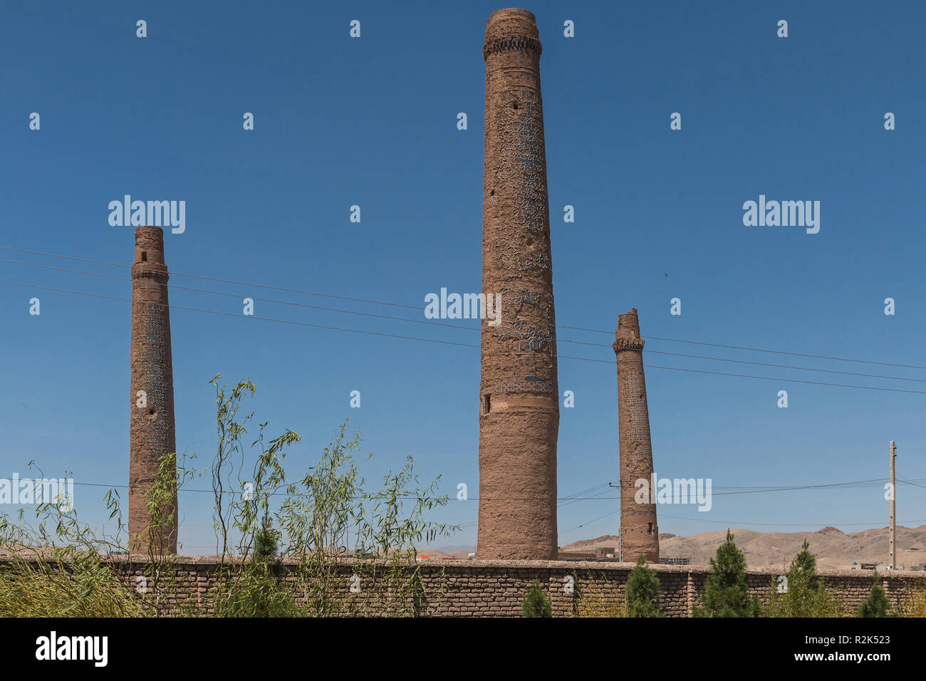 Denkmäler von Herat, alte kulturelle der afghanischen Hauptstadt Stockfoto