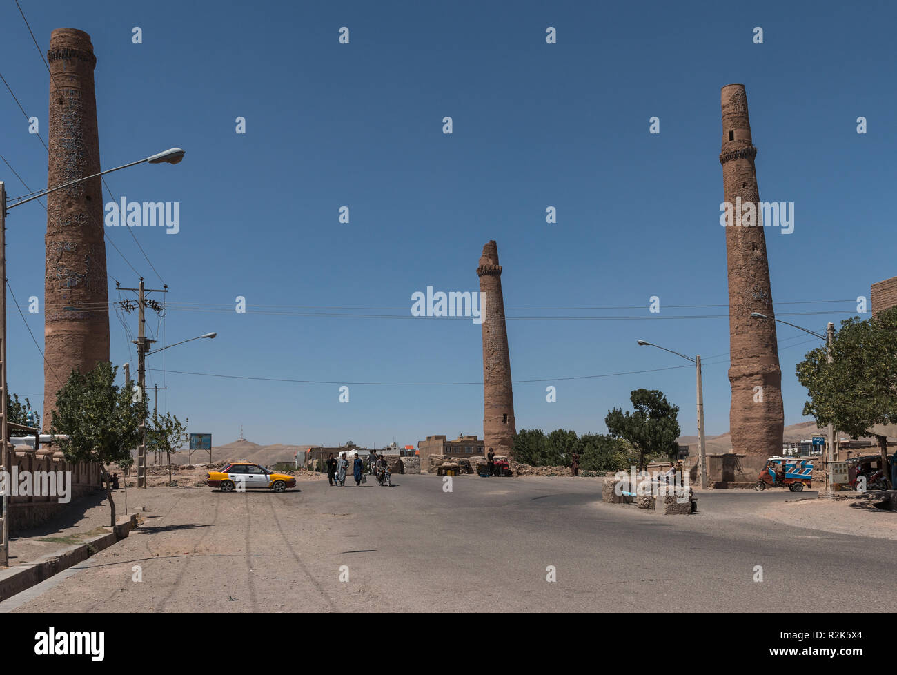 Denkmäler von Herat, alte kulturelle der afghanischen Hauptstadt Stockfoto