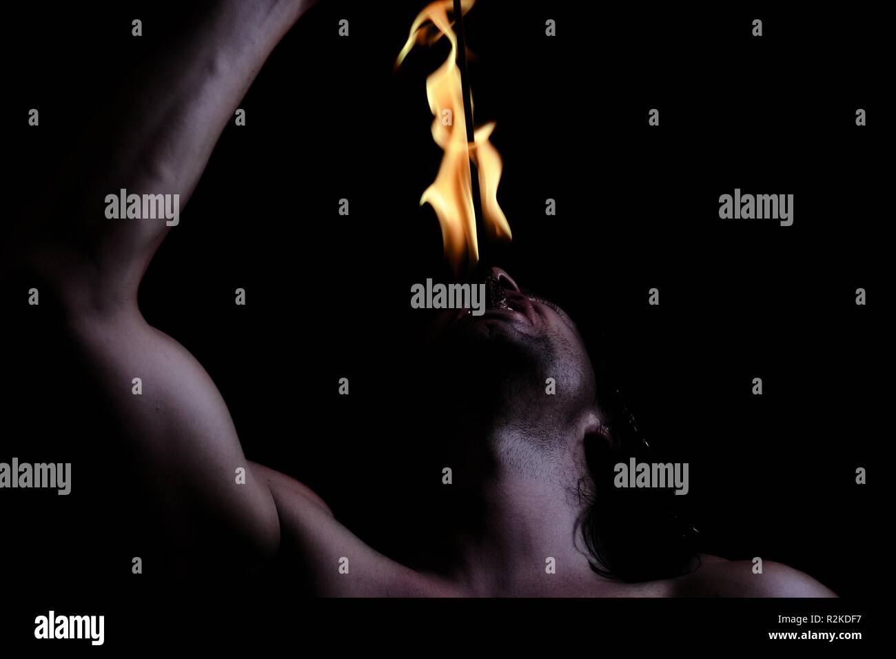 Fakir... 1. Stockfoto