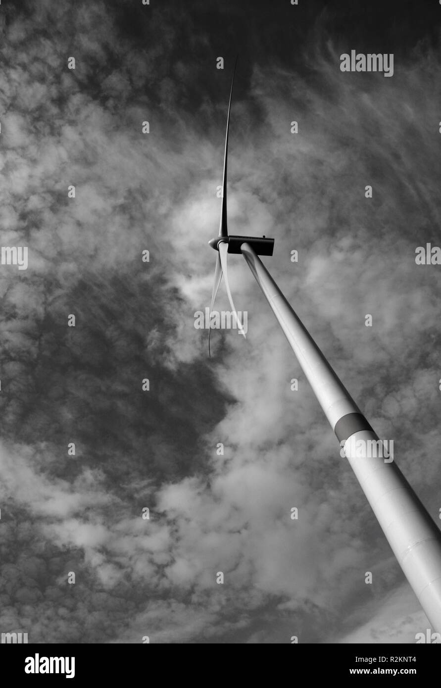 Windkraft Stockfoto