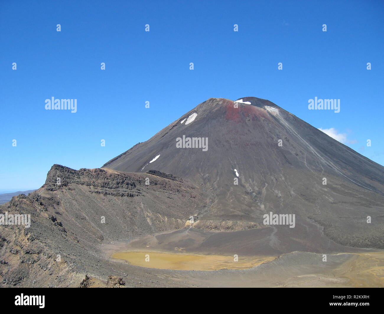 Ngauruhoe, Neuseeland Stockfoto