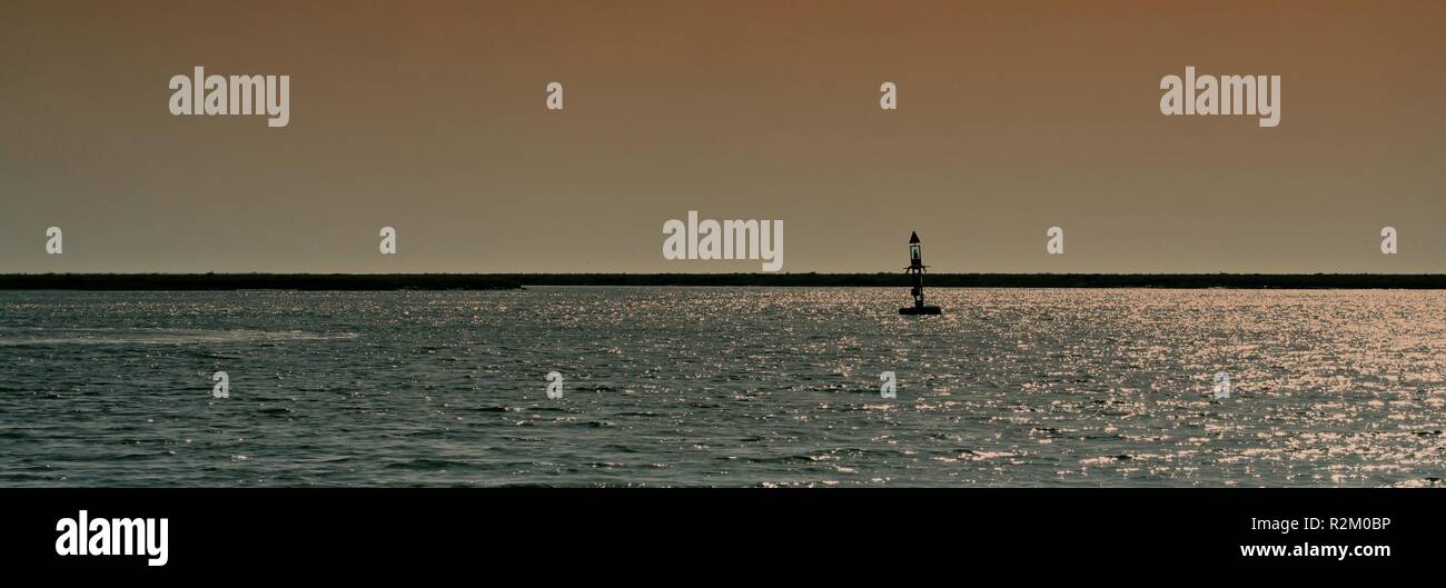 der Tag geht zu Ende Stockfoto