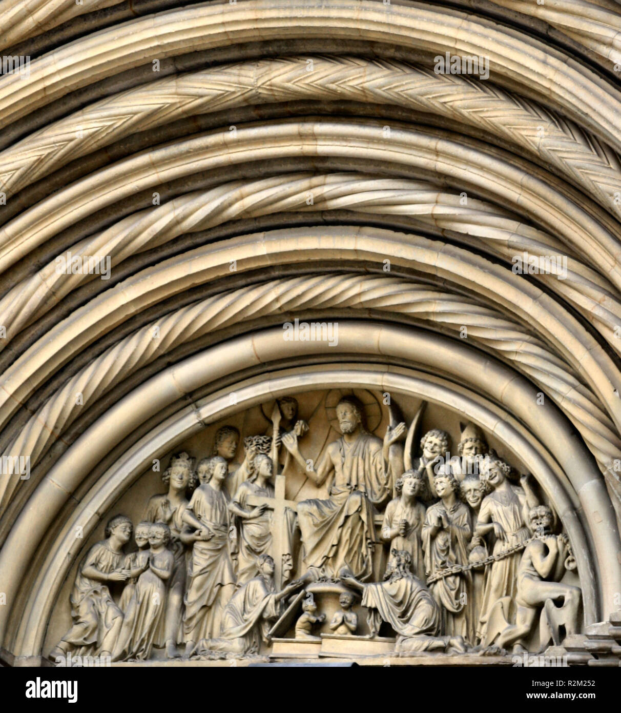 Prinz portal Relief Stockfoto