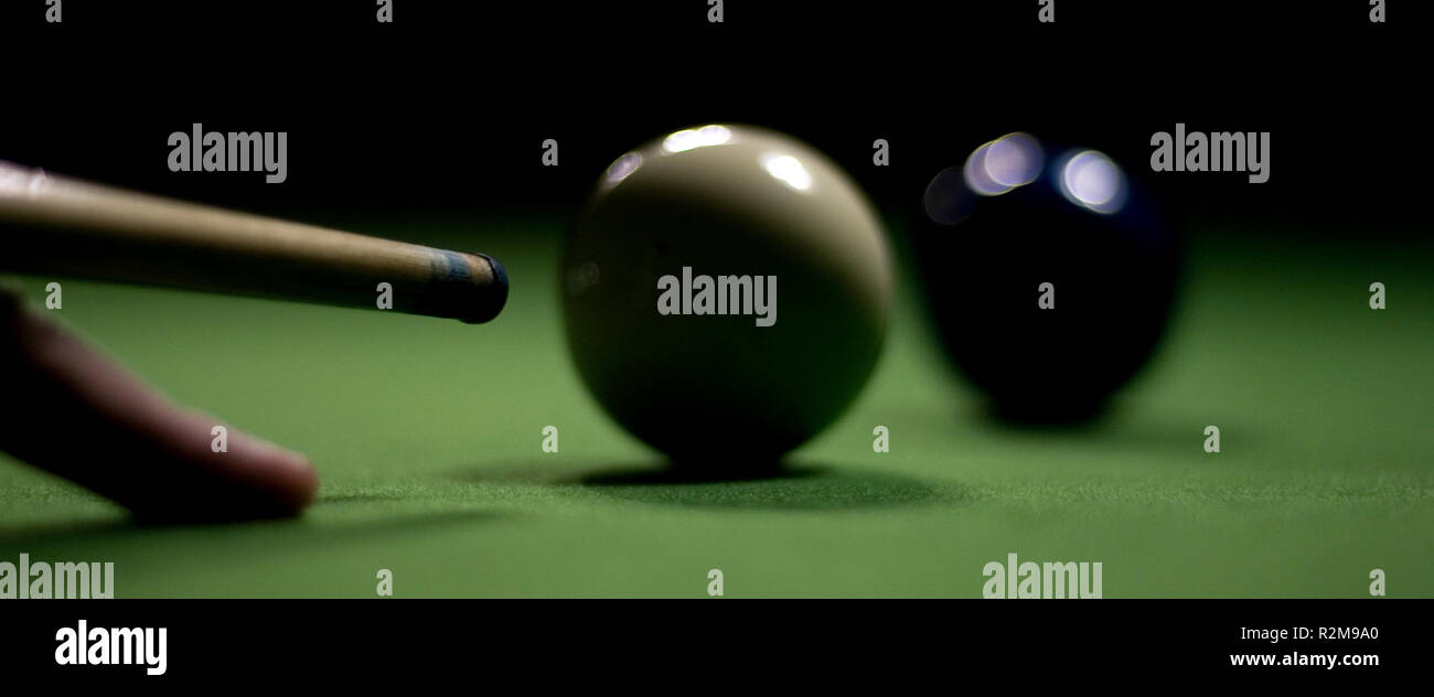 Snooker Stockfoto