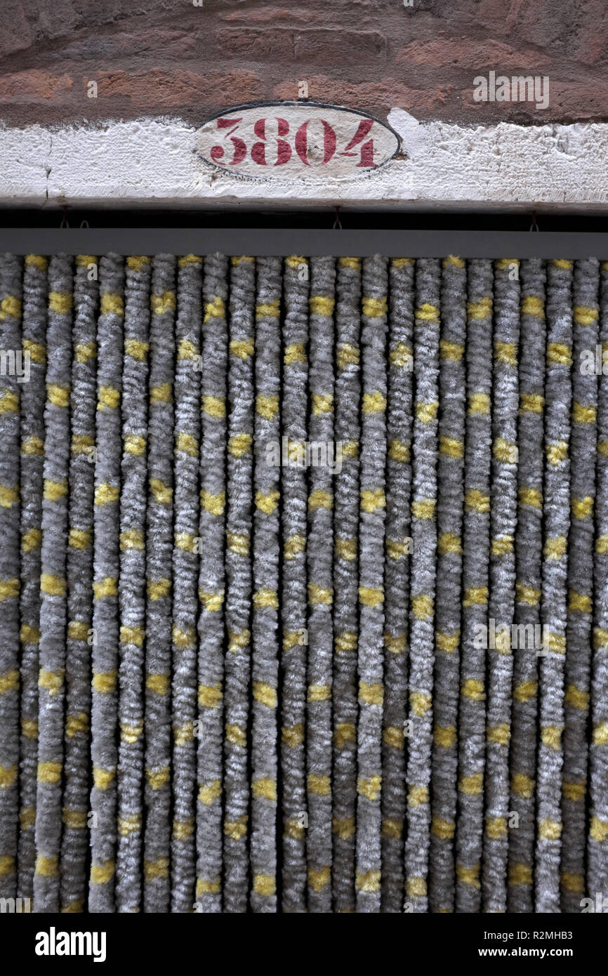 Tür Vorhang Stockfoto