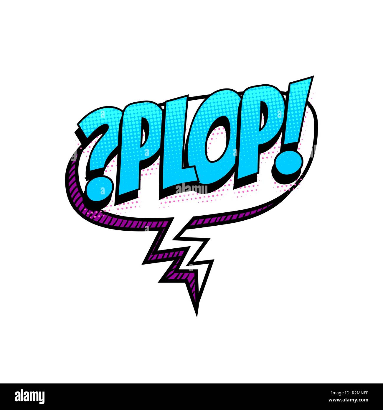 Plop Keine Kommentare Spanische Sprache Komische Text Sound Effekte Art Style Pop Vektor Sprechblase Wort Kurze Phrase Cartoon Ausdruck Abbildung Co Stock Vektorgrafik Alamy