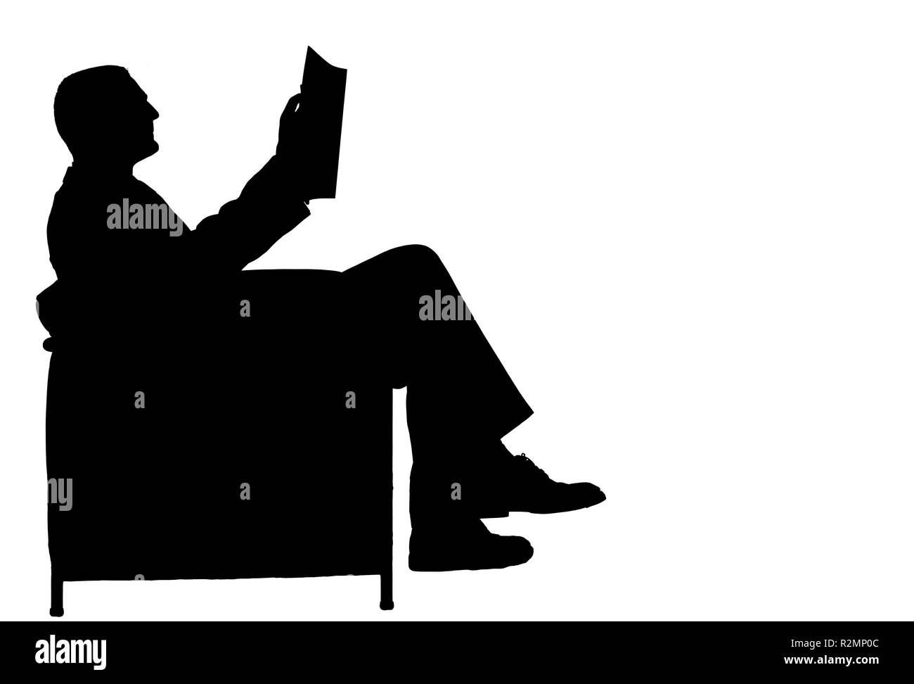 Lesen Mann Stockfoto