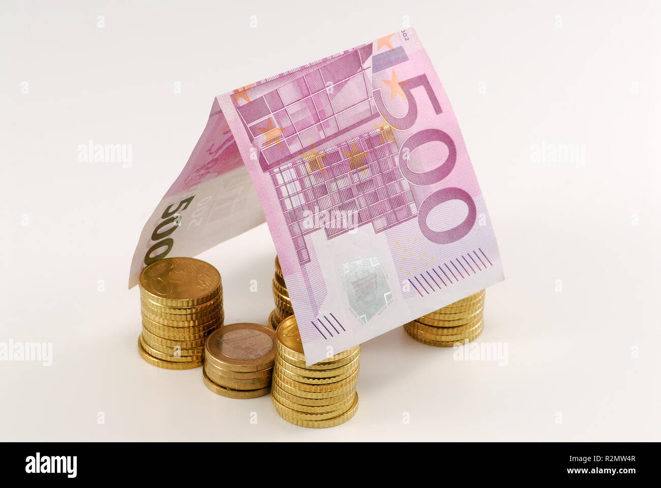 Hausfinanzierung Stockfoto