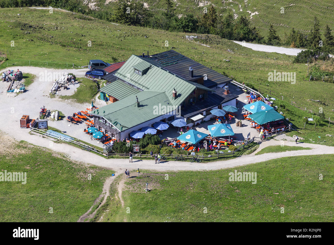 Steinlingalm Unterhalb Der Kampenwand Stockfotos und -bilder Kaufen - Alamy