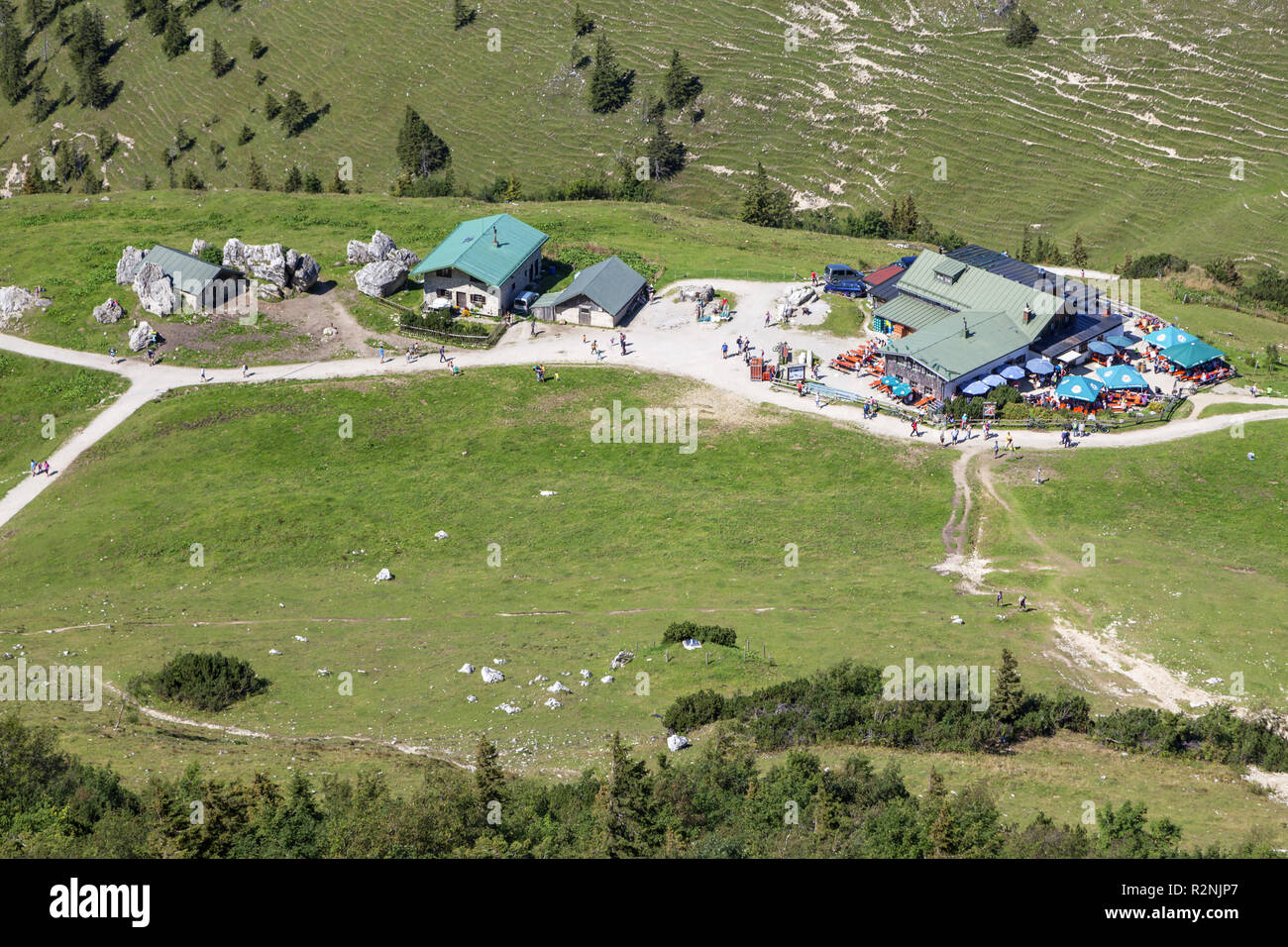 Steinlingalm Unterhalb Der Kampenwand Stockfotos und -bilder Kaufen - Alamy