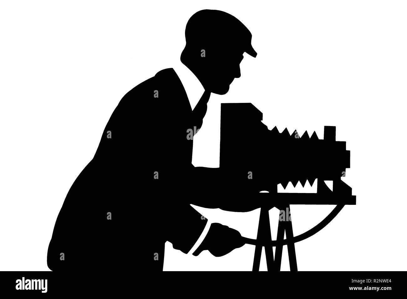 der Fotograf Stockfoto