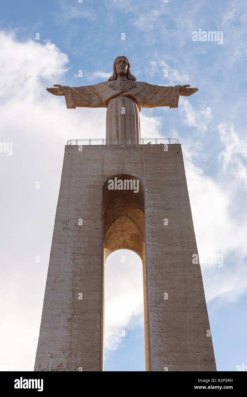 Heiligtum von Christus König (Santuario de Cristo Rei). Lissabon, Portugal Stockfoto