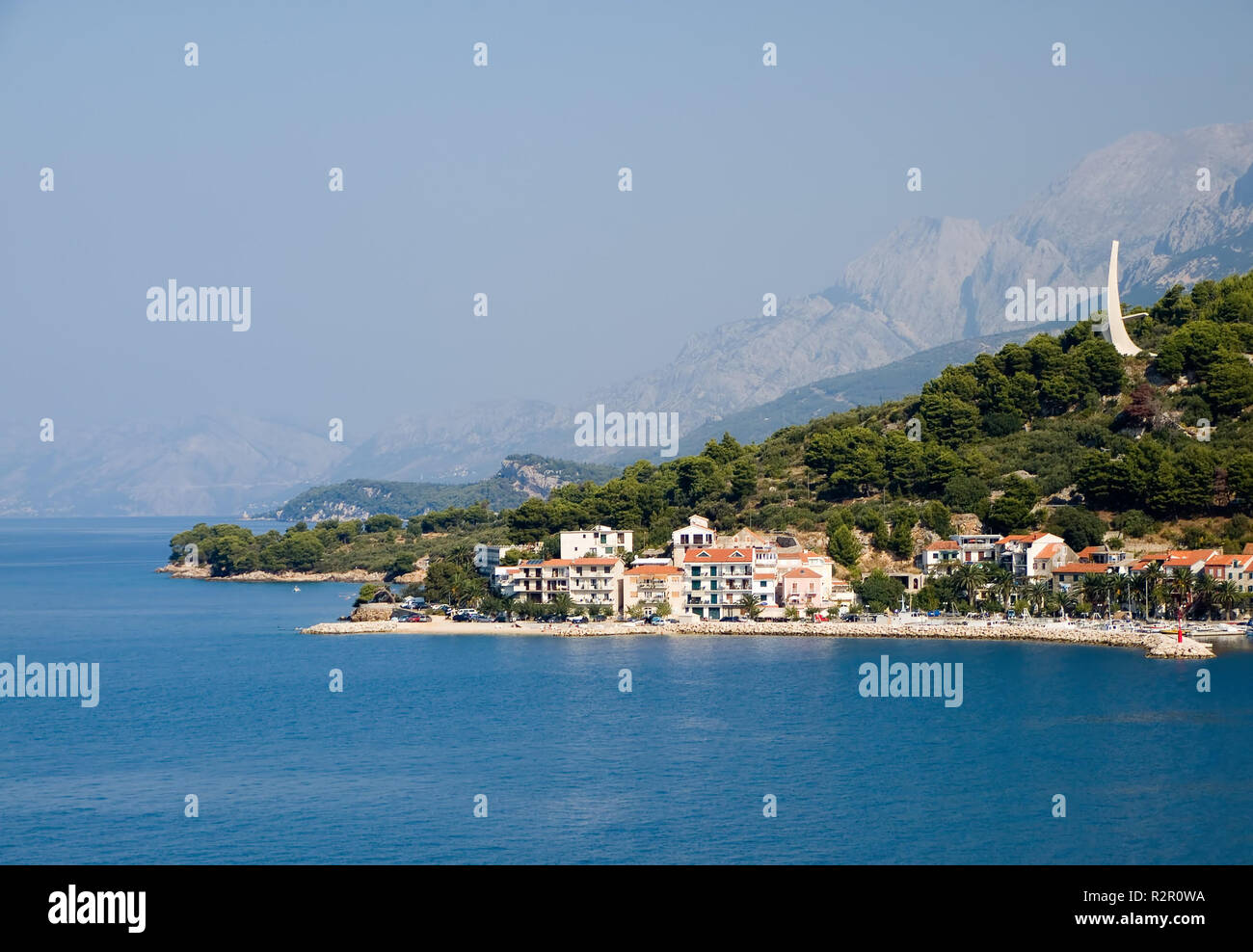 Pofgora Hafen Stockfoto