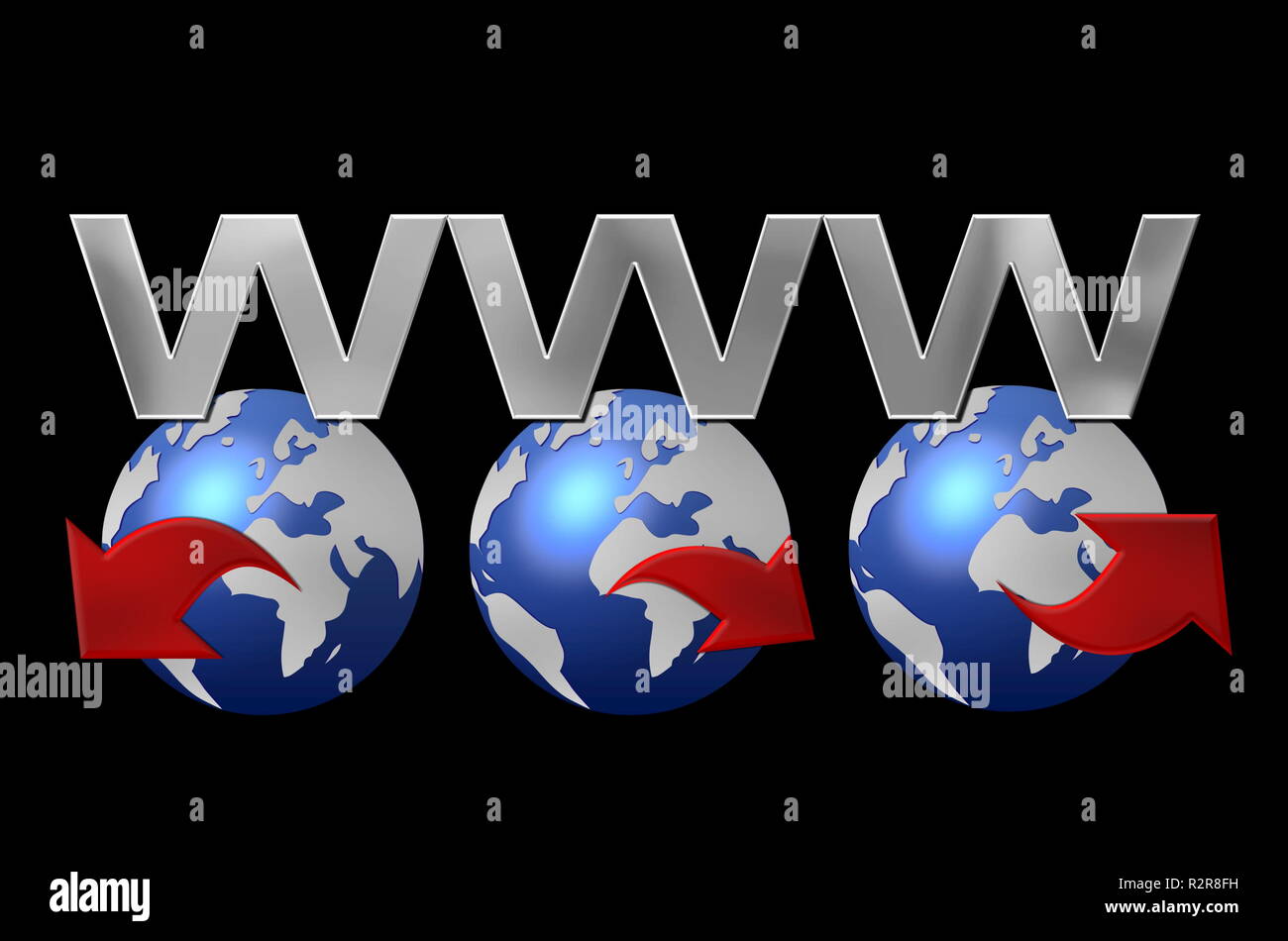 World Wide web Stockfoto