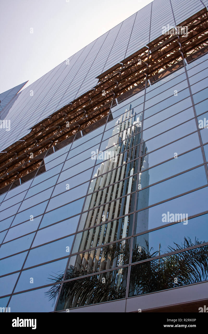 LOS ANGELES, Ca - 24. MAI 2009 - Crystal Cathedral von Philip Johnson. Los Angeles Stockfoto