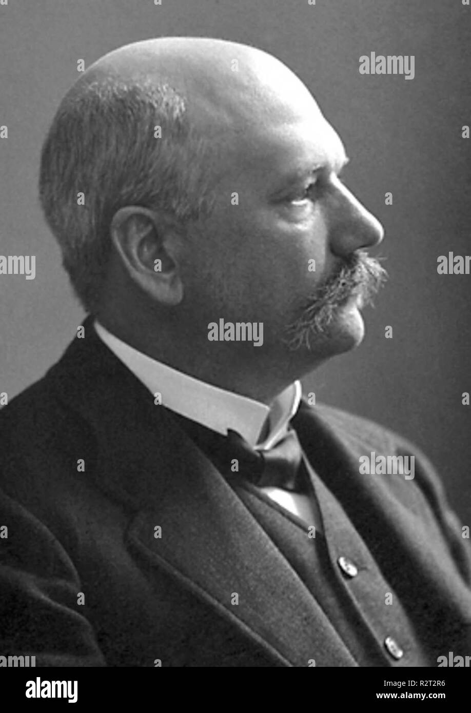 Ludwig Karl Martin Leonhard Albrecht Kossel Stockfoto
